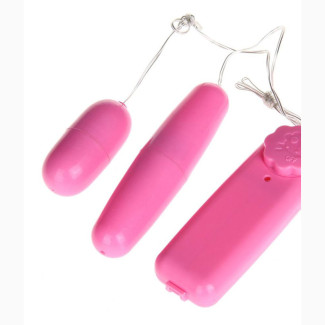 Portable Size Battery Powered Dual Eggs Vibrator