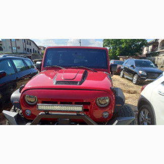 Jeep Wrangler Unlimited Sport RHD 2012 Red