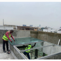 Skylight Frameless Glass