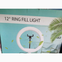 Led 12 Inches Automatic Led Ring Light + Tripod Stand And