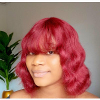 Curls Human Hair Fringes
