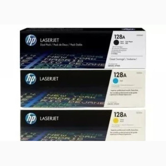 HP 128a Toner Cartridge Set