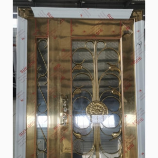 4ft Exquisite Luxurious Casted Glass Door