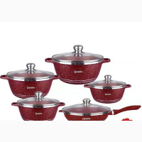 Non Stick Granite Dessini Set of Pot - 12 PCS