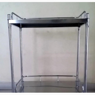 Stainless Instrument Trolley - Brand New - Hospital Equipment