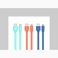 Oraimo 3in1 Candy Micro USB Fast Charging Flat Cable