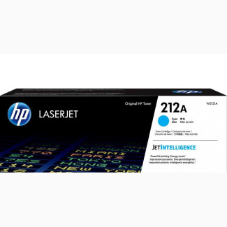HP 212A Cyan Original Laserjet Toner Cartridge, W2121A