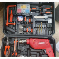 Electric and Cordless Drill Tools Set