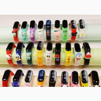 Children Character Digital LED Wrist Watch