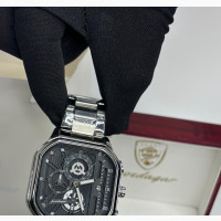 Poedagar Chronograph Chain Wrist Watch