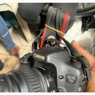 Canon Eos 7D With 18-55mm Lens Available