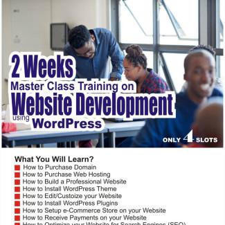 Masterclass Website Design Using Wordress
