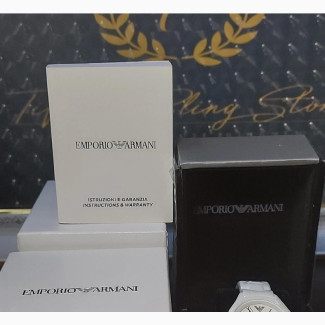 Luxury Ceramic Emporio Armani Wristwatch for Men and Women