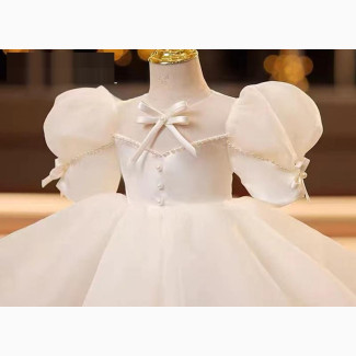 Children Baptism, First Communion, Little Bride Flower Dress