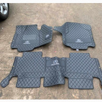 Leather Logo Tiles Mat for Acura MDX