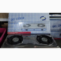 Table Top Two Burner Gas Cooker - Brand New - Silver - Jd Smp