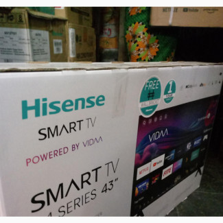Hisense 43” A4 Series Smart TV