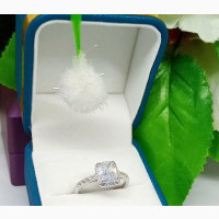 Braziloan Zirconia Female Engagement Ring