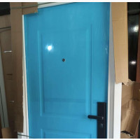 Steel Security Door With Quality Handle