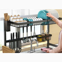 85cm Over the Sink Plate Rack - Brand New