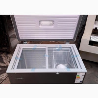208 Deep Freezer Wit Glass Top