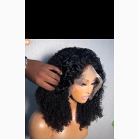 Pixel Curl Human Hair Wig - 38, 000 Naira