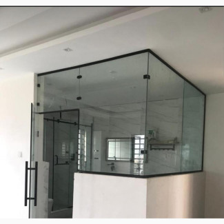Toilet Glass Cubicle