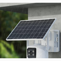 4g Solar Camera With Double View