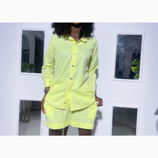 Ready To Wear Women#039;s 2 Piece Set - Lemon Color