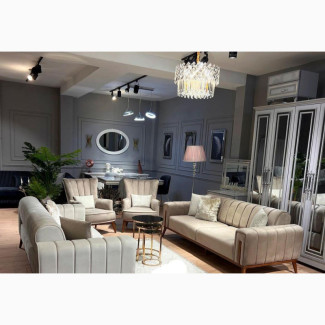 Standard Quality Fabric Set of Sofa Chair