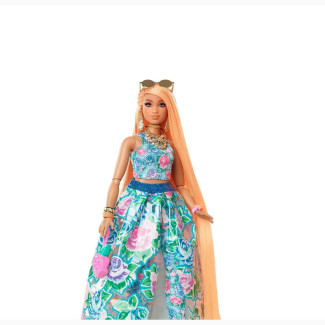 Barbie Extra Fancy Doll Accessories With Curvy Shape