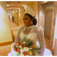 Luxury Wedding Gown Bridal Dress for Renting