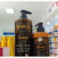 Perlay Goldie Whitening Shower Gel and Beauty Lotion
