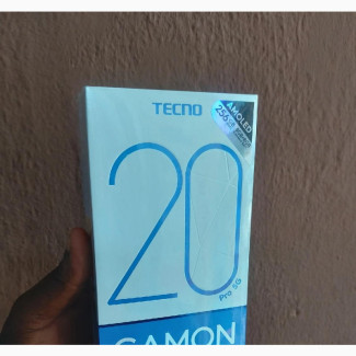 Tecno Camon 20 Pro 256 GB Black Dual Sim 64MP Camera 32MP Selfie 5000mAh