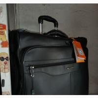 Leavesking Genuine Leather Suit Case