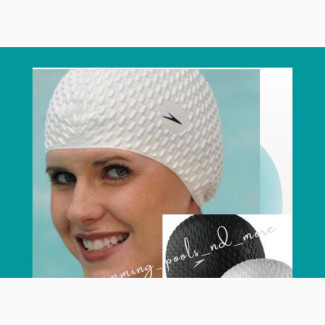 Super Stretchy Bubble Swim Cap by Speedo - Keep Your Hair in Place While Swimming