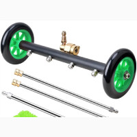 2-In-1 Pressure Washer Undercarriage Cleaner Water Broom