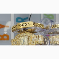 Cartier Unisex Gold Wrist Watch and Bracelet - Brand New