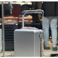 Nice Silver Cabin Metal Trolley Case