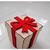 Gift Box With Bow - Brand New