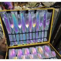 Rainbow 24psc Cutlery Set