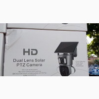 HD Dual Lens Solar Wifi PTZ Camera