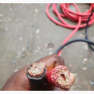 70mm 1xcore Flexible Cable Red and Black