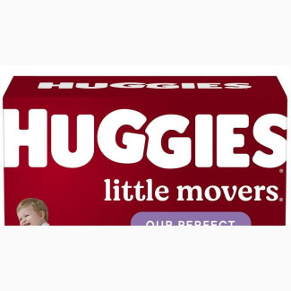 Huggies Little Movers Baby Diapers, Size 5, 104 Ct