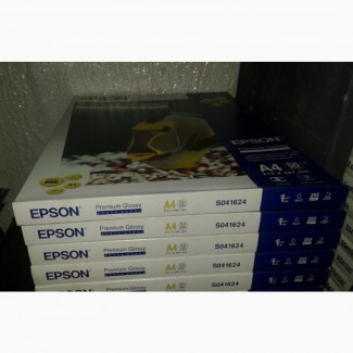 Epson A4 Premium Glossy Photo Paper - 50 Sheets, 255 G/M