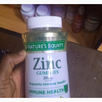 Nature#039;s Bounty Zinc 30mg Gummies for Immune Support