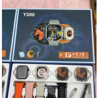 Ultra Smart Watch Y200 Smartwatch With 3 Heads