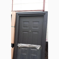 Jiuhua Steel Door 3ft x 70mm x 4 Frame (Black)