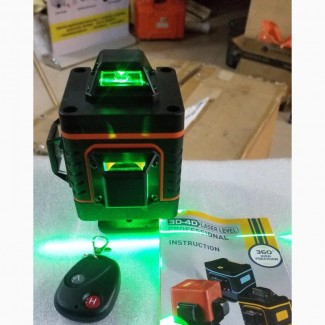 4D Laser Level (16 Lines) With Remote