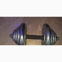 Chrome Dumbbell Fortified by Prophet David